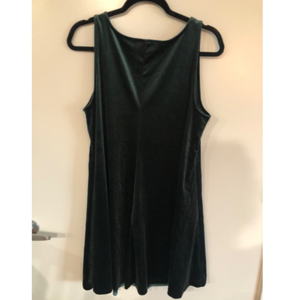 Old Navy Dark Green Velvet Dress